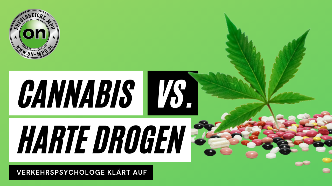 Cannabis vs. harte Drogen